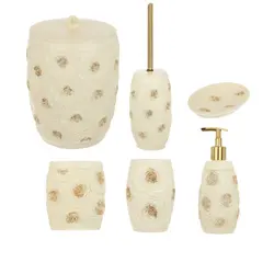 ست سرویس بهداشتی 6 پارچه نگین مدل Rosario کد VGW-9621