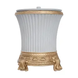 ست سرویس بهداشتی 6 پارچه نگین مدل Royaldust کد 9611