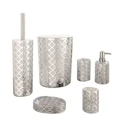 ست سرویس بهداشتی 6 تکه لیمون مدل 77088