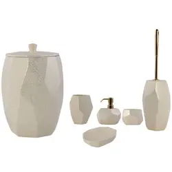 ست سرویس بهداشتی 6 پارچه آوین مدل PJ-222