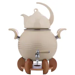 ست کتری و قوری کروپ ست مدل B_701 به همراه وارمر