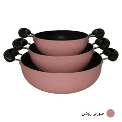 سرویس ۳ پارچه ماهیتابه مدل s12026