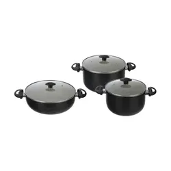 سرویس پخت و پز 6 پارچه پونته مدل sina- 628T