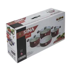 سرویس پخت و پز 6 پارچه پونته مدل sina- 628T