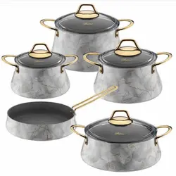 سرویس پخت و پز 9 پارچه بریونی مدل ماربل