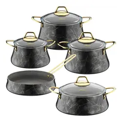 سرویس پخت و پز 9 پارچه بریونی مدل ماربل