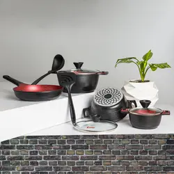 سرویس پخت و پز 9 پارچه کاندید مدل Orbit کد 01