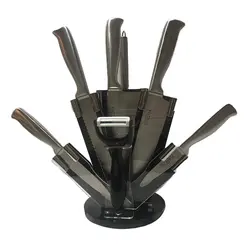 سرویس چاقو آشپزخانه 9 پارچه ویکتوریا مدل 101