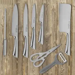 سرویس چاقو آشپزخانه 9 پارچه وینر لوکس مدل KH-01