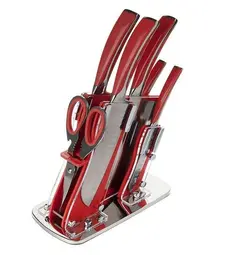 سرویس چاقو اشپزخانه 7 پارچه جی فی نی مدلG01