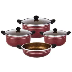 سرویس قابلمه 7 پارچه سهند مدل GOLD