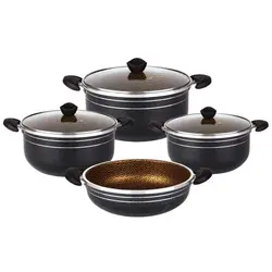 سرویس قابلمه 7 پارچه سهند مدل GOLD