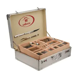 سرویس قاشق و چنگال 152 پارچه یونی هوم مدل UN-35