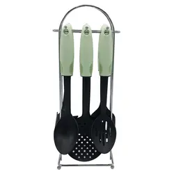 سرویس کفگیر و ملاقه 7 پارچه لیمون کد 33557