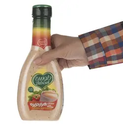 سس سالاد هزار جزیره دلوسه مقدار 430 گرم