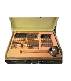 سرویس قاشق و چنگال 128 پارچه کلاسی کد 331