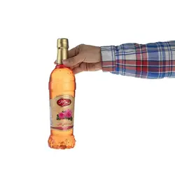 شربت گیاهی گلاب سحرخیز وزن 900 میلی لیتر