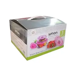 ظرف نگهدارنده لیمون مدل 1230 مجموعه 3 عددی