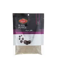 فلفل سیاه گلستان مقدار 75 گرم