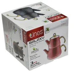 کتری و قوری لاینز مدل Galaxy