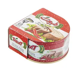 کنسرو ماهی تن با فلفل قرمز در روغن طبیعت – 180 گرم