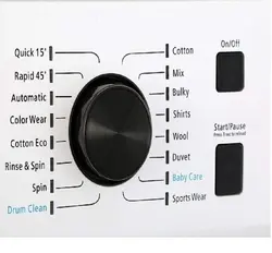 ماشین لباسشویی پاکشوما مدل TFU-84401 ظرفیت 8 کیلوگرم