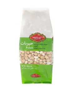 نخود و لوبیا گلستان مقدار 450 گرم