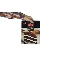 پودر کیک کاکائویی زر ماکارون مقدار 500 گرم