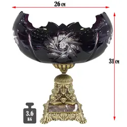 شمعدان مدل خورشيدي كد 2019 بسته 2 عددي به همراه كشكول