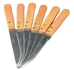 چاقو کرال مدل SAW11 بسته 6 عددی