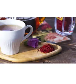 زعفران نگین سحرخیز طرح آذین مقدار 2 گرم