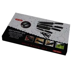 ست چاقوی آشپزخانه 6 پارچه مدل ZP-004