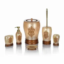 ست سرویس بهداشتی مدل تیکولاژ کد ۶۶۹