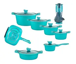 سرویس پخت و پز 21 پارچه فونیکس مدل BEARHOF تیفانی