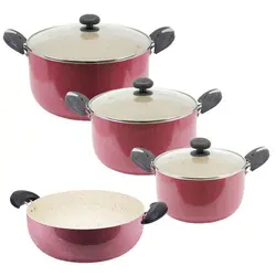 سرویس پخت و پز 7 پارچه ساج مدل SOLI