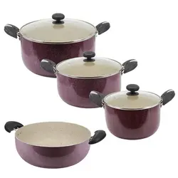 سرویس پخت و پز 7 پارچه ساج مدل SOLI