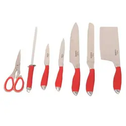 سرویس چاقو آشپزخانه 8 پارچه شفر کد 3