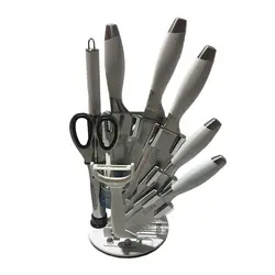 سرویس چاقو آشپزخانه 9 پارچه ویکتوریا مدل 109