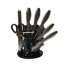 سرویس چاقو آشپزخانه 9 پارچه ویکتوریا مدل 201