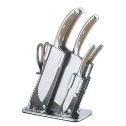 سرویس چاقو آشپزخانه 7 پارچه جی فی نی مدل G.K7