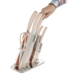 سرویس چاقو آشپزخانه 7 پارچه جی فی نی مدل G.K7