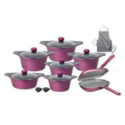 سرویس پخت و پز 17 پارچه ام جی اس مدل korea c