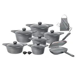 سرویس پخت و پز 17 پارچه ام جی اس مدل korea c