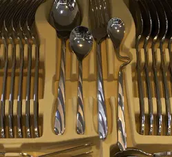 سرویس قاشق چنگال 151 پارچه ام جی اس مدل ny18