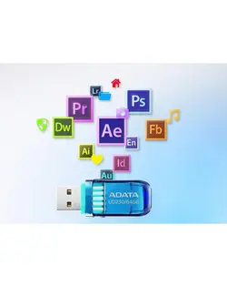 فلش مموری ای دیتا مدل UD230 ظرفیت 64 گیگابایت