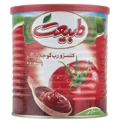 کنسرو رب گوجه فرنگی طبیعت مقدار 800 گرم