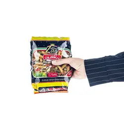 ماکارونی مخلوط سبزیجات زر ماکارون مقدار 500 گرم