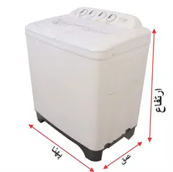 ماشین لباسشویی ریتون مدل RWM 1280.MA ظرفیت 13 کیلوگرم