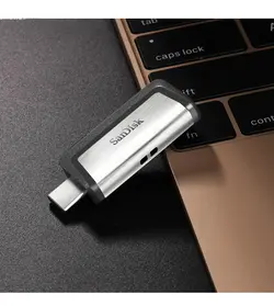 فلش مموری سن دیسک مدل Ultra Dual Drive USB Type-C ظرفیت 64 گیگابایت