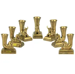 مجموعه ظروف هفت سین 7 پارچه تندیس و پیکره شهریار طرح ریتون بزکد HS170